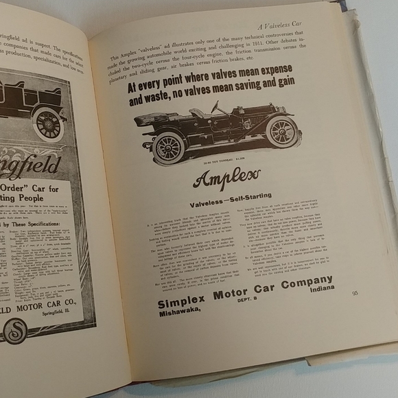 Vintage Book Early American Automobiles 1877-1925 - Picture 3 of 5